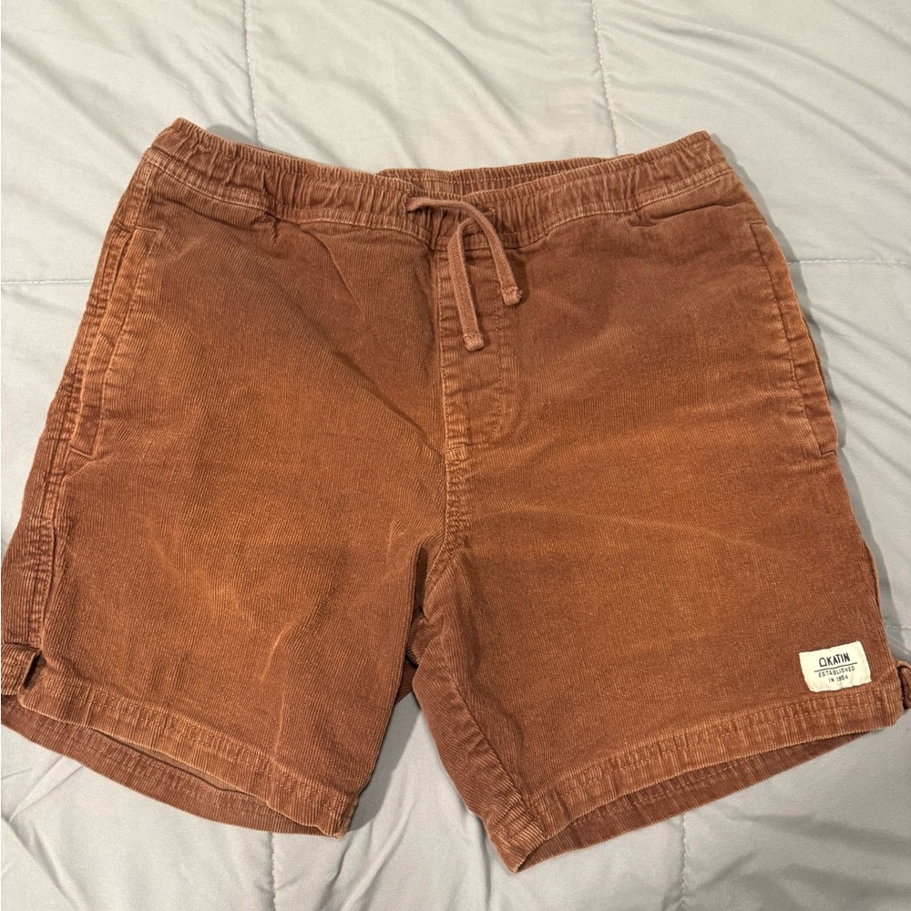 Katin Tan Corduroy Shorts